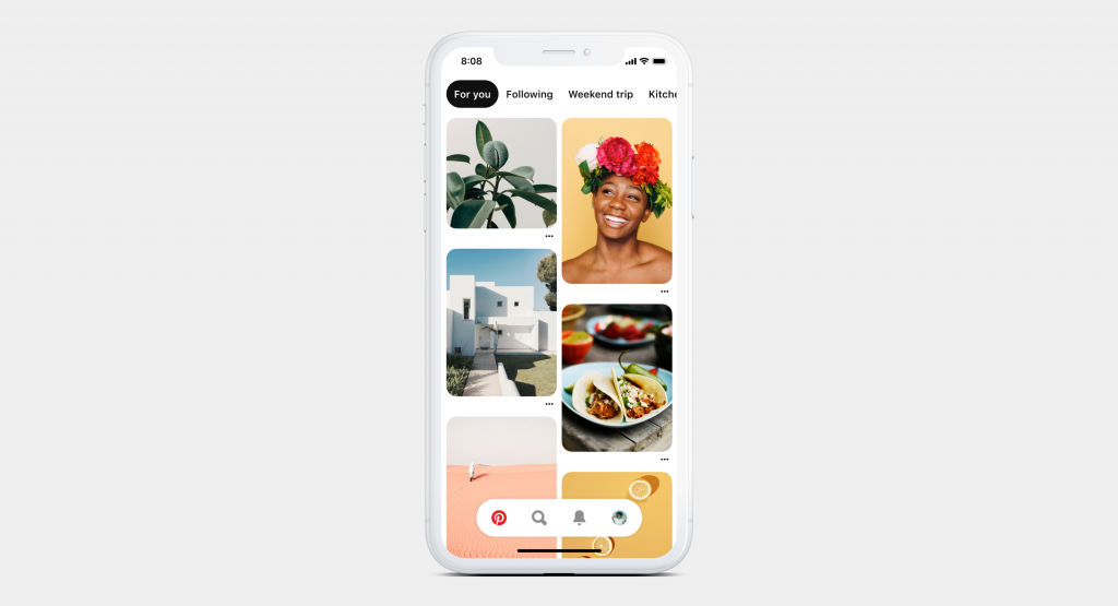 Pinterest effettua un refresh della piattaforma. Ancora più semplice e visiva.
