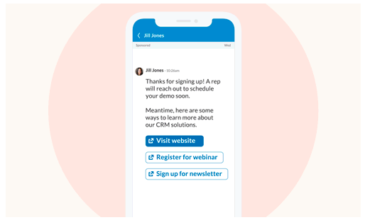 LinkedIn lancia Conversation Ads per aiutare i brand a ottenere migliori performance