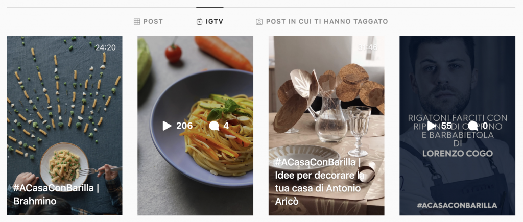 barilla a casa con social stories smart production