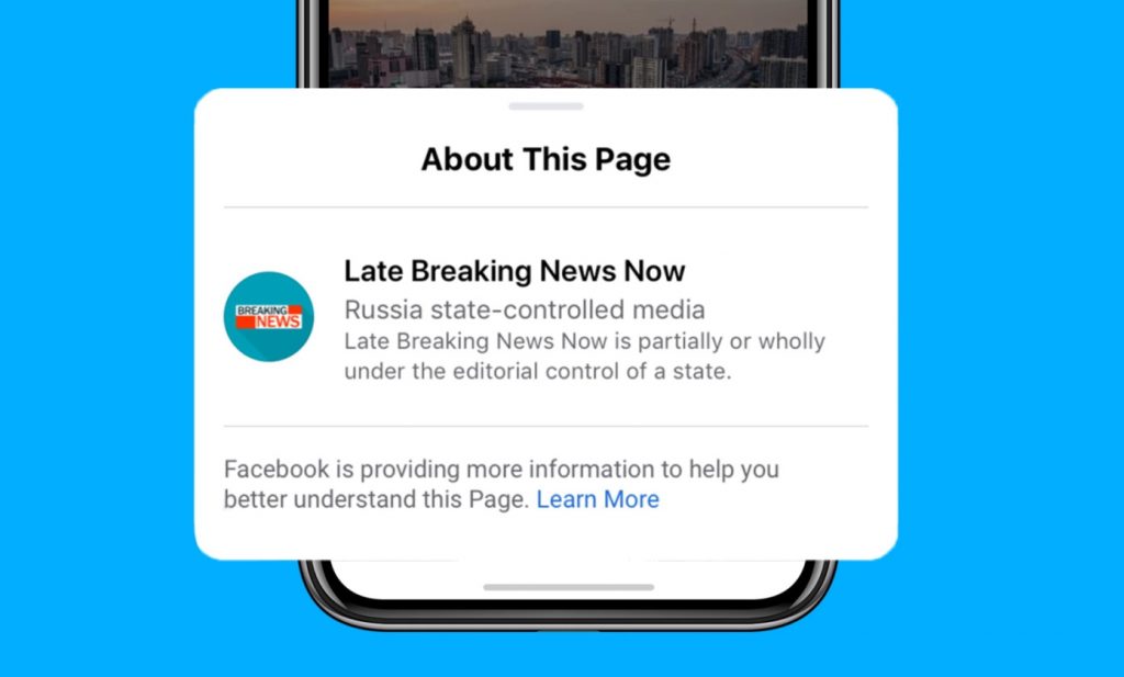 facebook controlled media