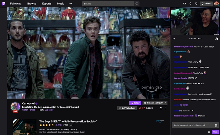 Twitch lancia i Watch Party