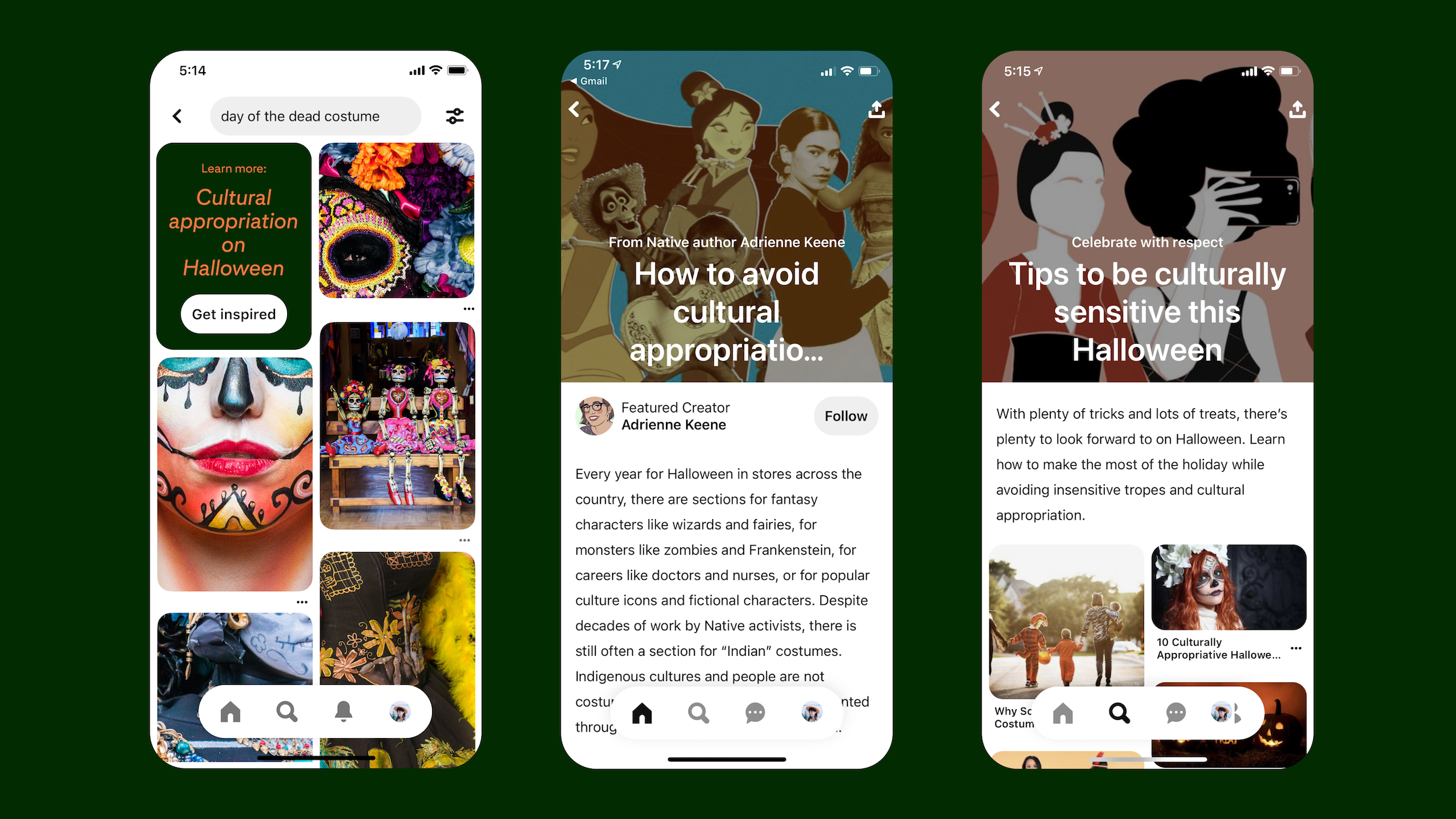 Pinterest per un Halloween meno stereotipato