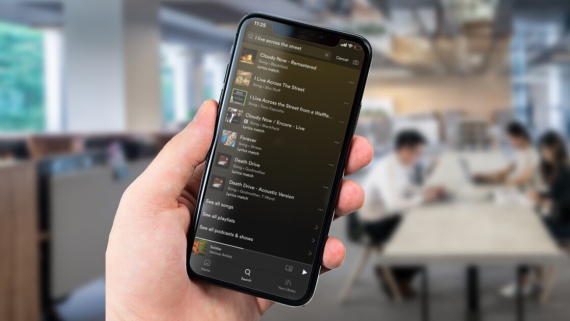 Spotify lancia la ricerca per lyrycs