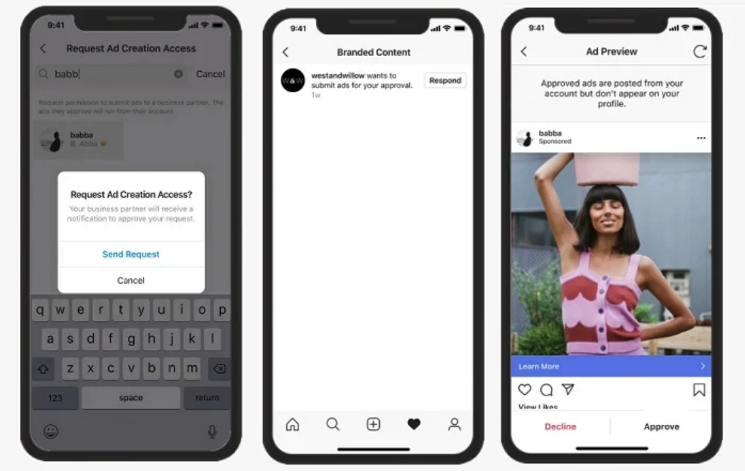 Branded content su Instagram Reels