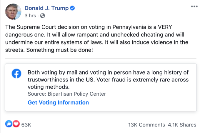 elezioni americane social