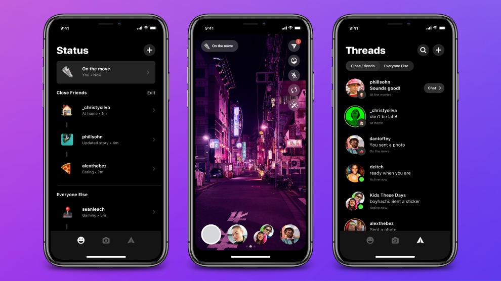 app di messaggistica Threads