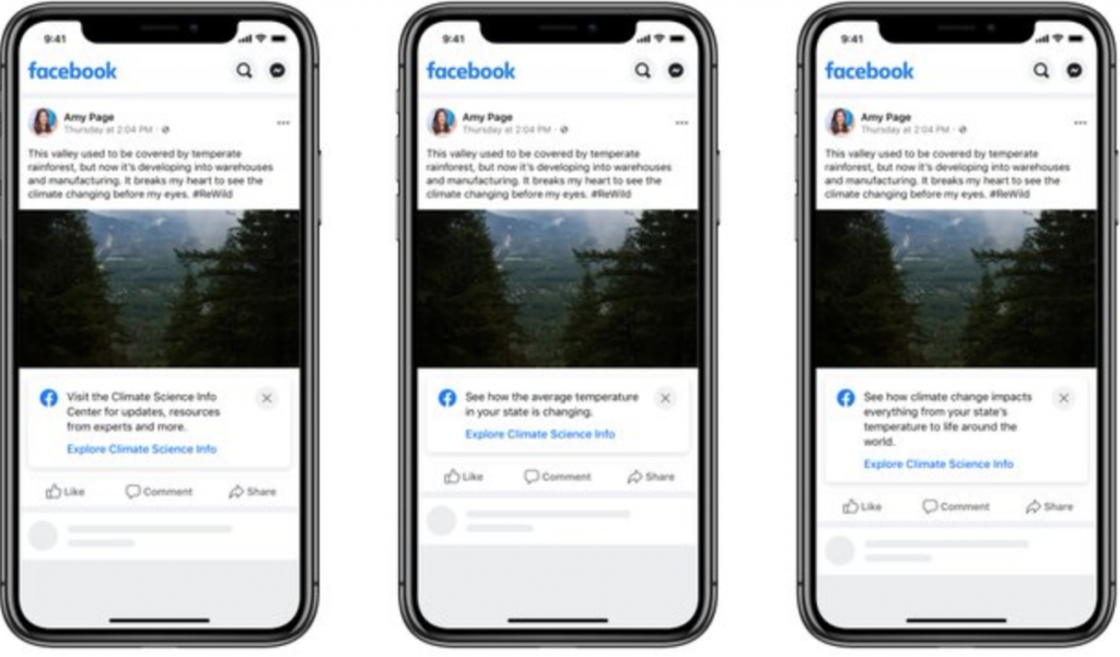 Facebook Expands Climate Science Information Center